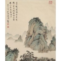 吴显刚 《山翠拂人衣》 贵州七星关美协主席