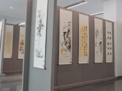 儒学经典书画展在济宁市文化馆开幕